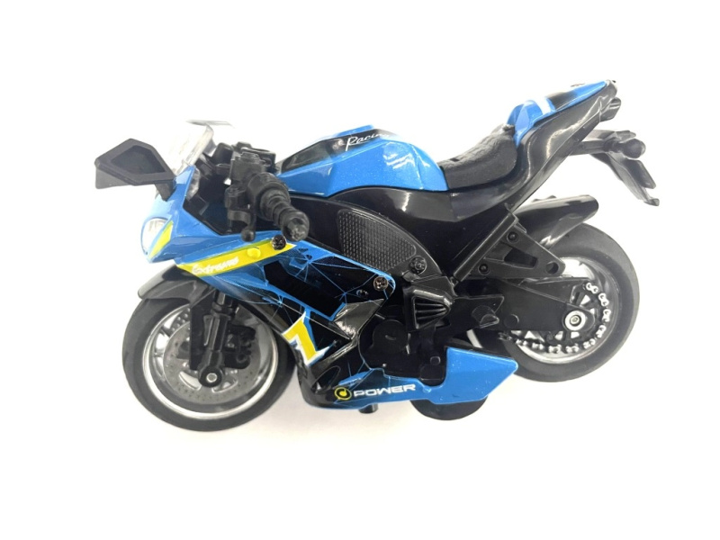 Motorka hračka 1:14