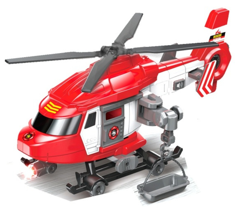 Alltoys Hasičská helikoptéra 1:16