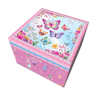 Alltoys Hudební šperkovnice Motýl