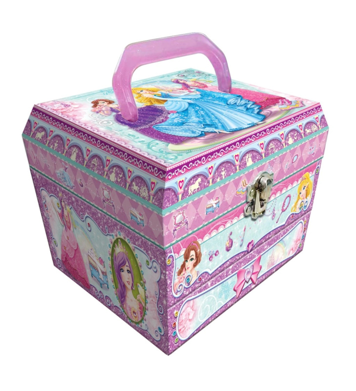 Alltoys Kosmetický kufřík pro princezny růžová