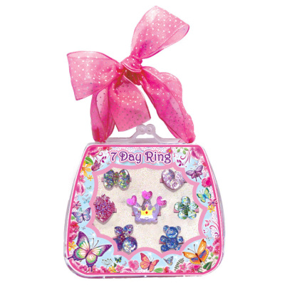 Alltoys Sada prstýnků na každý den 7 ks