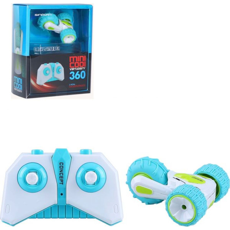 Alltoys Kaskadérské RC auto mini tyrkys