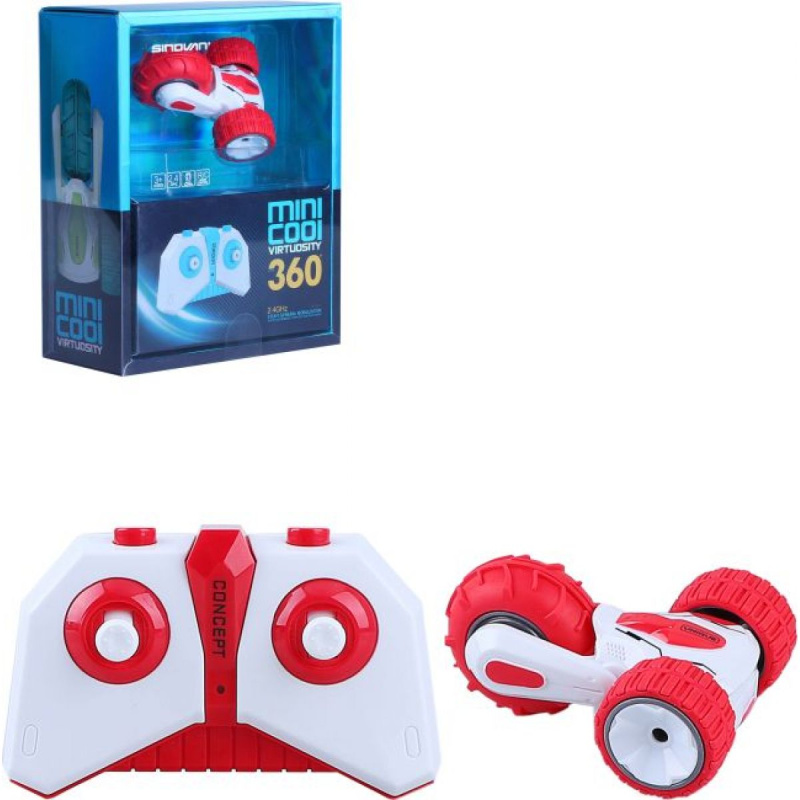 Kaskadérské RC auto mini červené