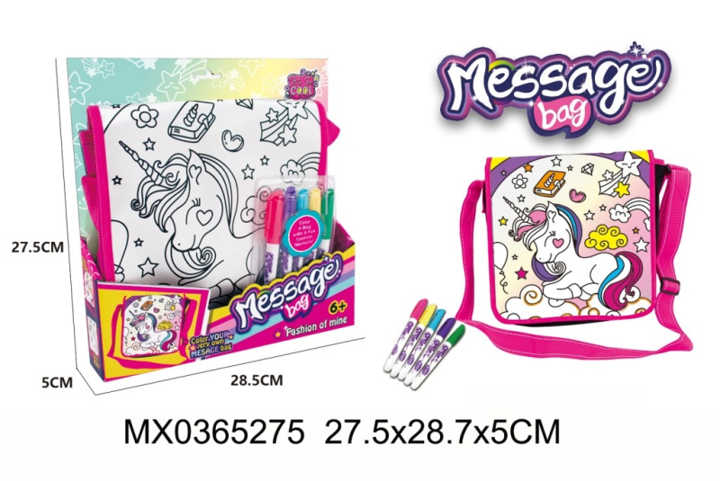 Alltoys Kabelka na vymalování Message 2589