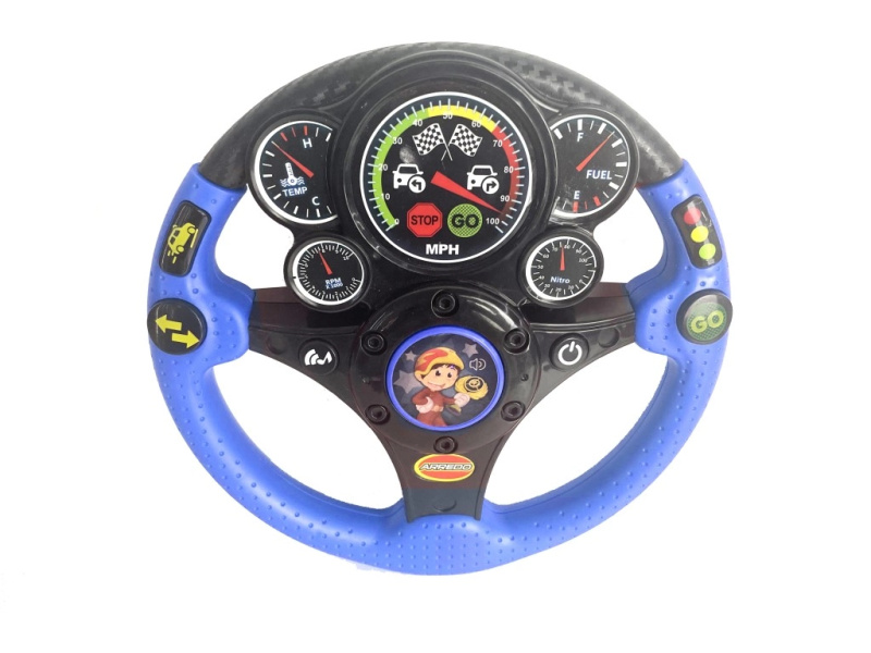 Alltoys Dětský volant se zvuky a písníčkami