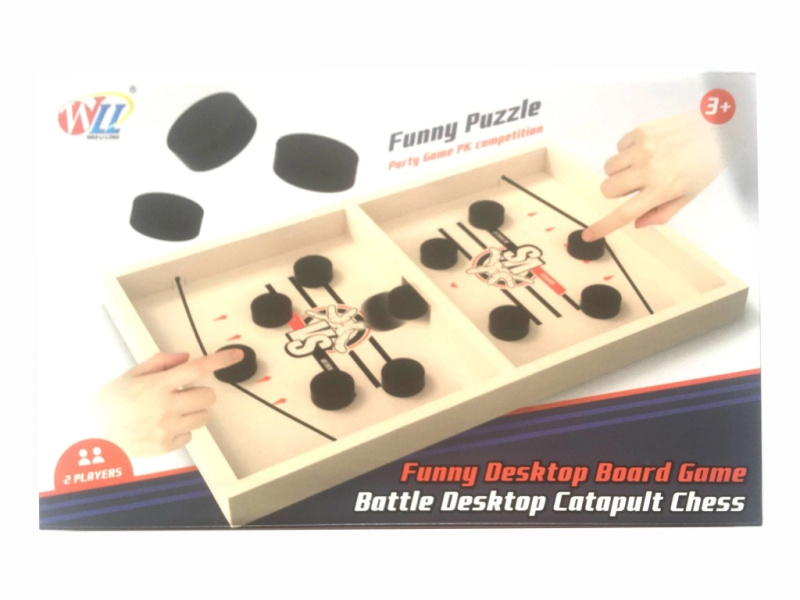 Desková hra Pucket game – Desková hra vzdušný hokej - Pucket game
