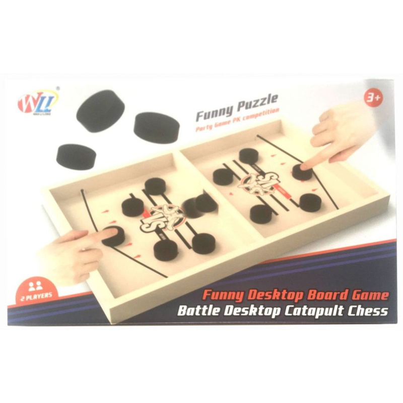 Desková hra Pucket game – Desková hra vzdušný hokej - Pucket game