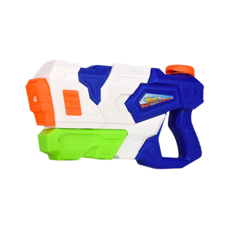 Alltoys Vodní pistole 30 cm (831-A) bílo-modrá se zelenou