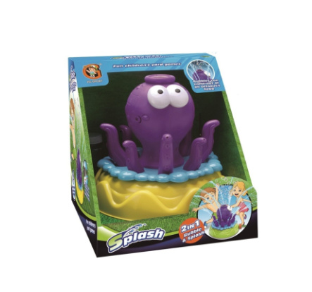 Alltoys Stříkací chobotnice na zahradu + 150 ml bublifuk