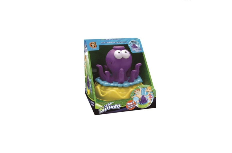 Alltoys Stříkací chobotnice na zahradu + 150 ml bublifuk