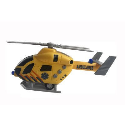 Plastová hračka helikoptéra
