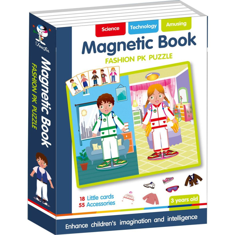 Magnetická kniha kreativní móda