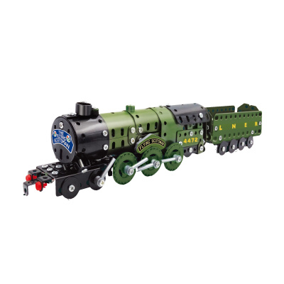 Kovová stavebnice vlak