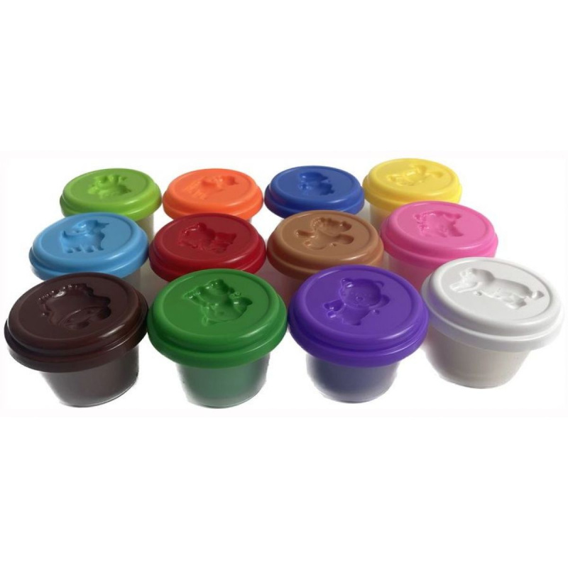 Barevná modelína pro umělce - 12 kelímků