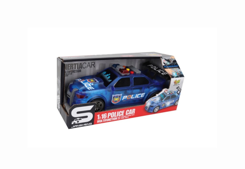Alltoys Policejní autíčko 1 : 16 se světelným a zvukovým efektem