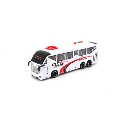 Alltoys Autobus bílý 1:16