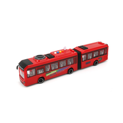 Alltoys Trolejbus červený 1:16