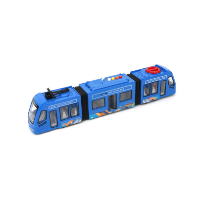 Alltoys Tramvaj na setrvačníkmodrá 1:16