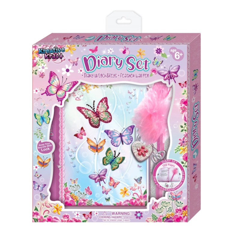 Alltoys Tajný deník s ozdobnou tužkou