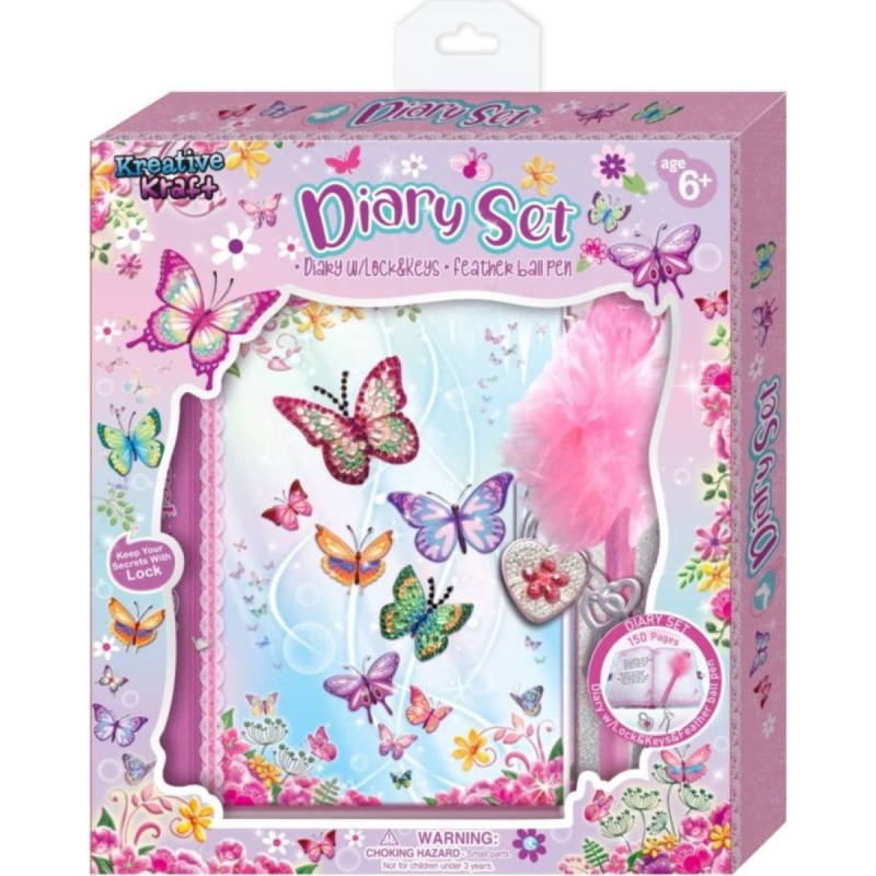 Alltoys Tajný deník s ozdobnou tužkou