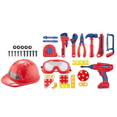 Sada nářadí pro malé kutily 38 ks s vrtačkou