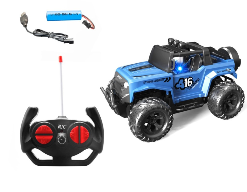 Modré terénní RC auto 1:16