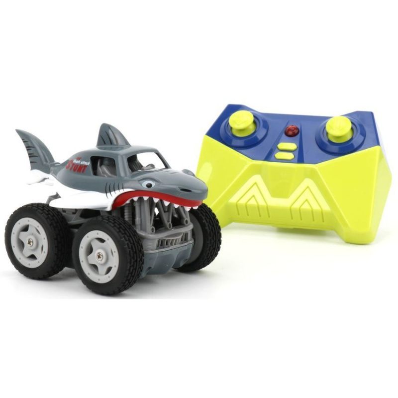 Mini auto Žralok RC šedé