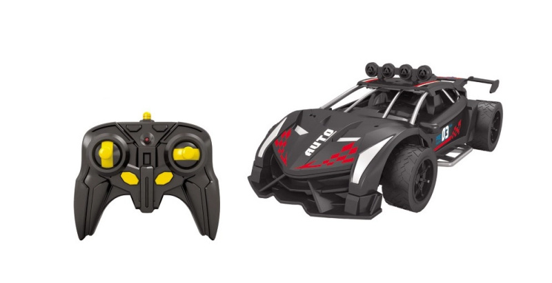 Alltoys RC auto 1 : 14 s mlhovým efektem černé (613)