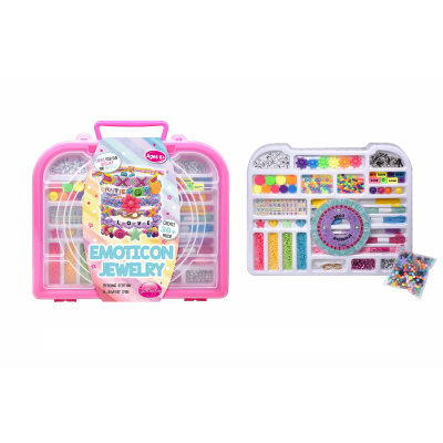 Sada korálků v kufříku pro tvorbu šperků