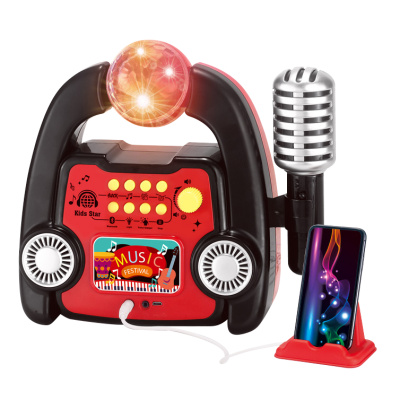 Dětský Bluetooth reproduktor s mikrofonem a světelnými efekty