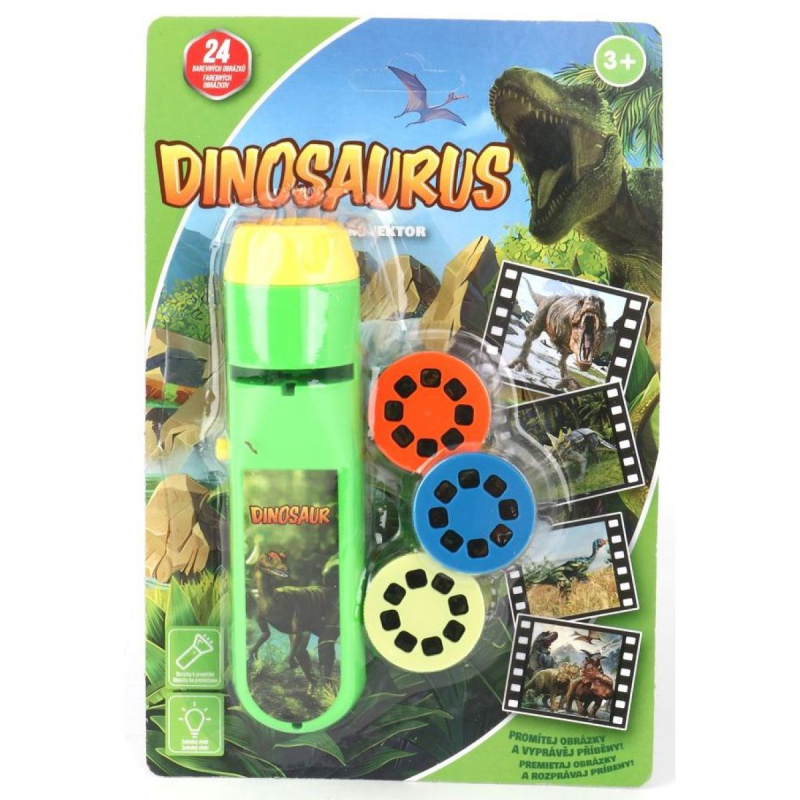 Baterka a Projektor Dinosaurus