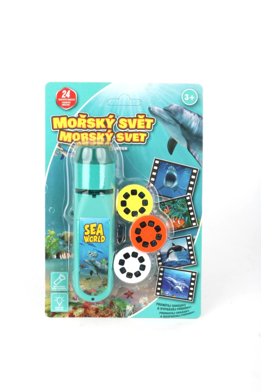 Alltoys Baterka a projektor mořská zvířata