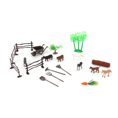 Zvířátka z farmy sada 20 kusů