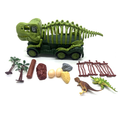 Auto dinosauří kostra