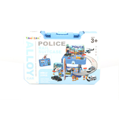 Alltoys Policejní hrací set v kufříku