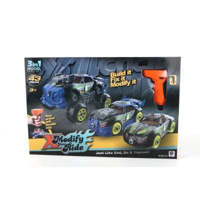 Stavebnice - Auto s vrtačkou