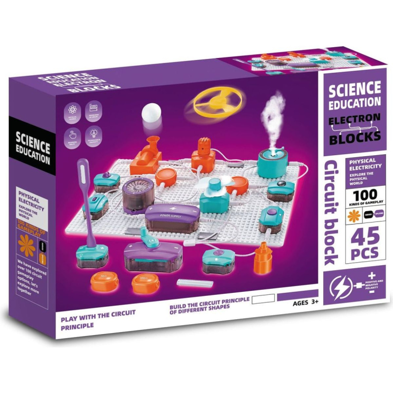 Stavebnice Elektrické Obvody 45 Dílů