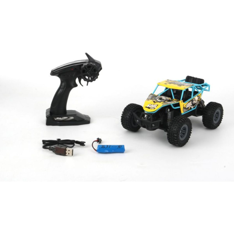 RC terénní auto modré