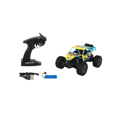 RC terénní auto žluté