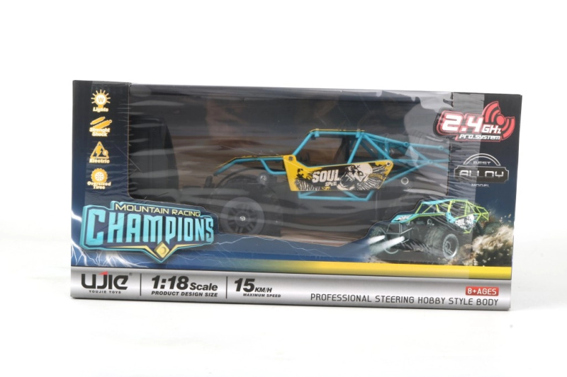 RC terénní auto žluté