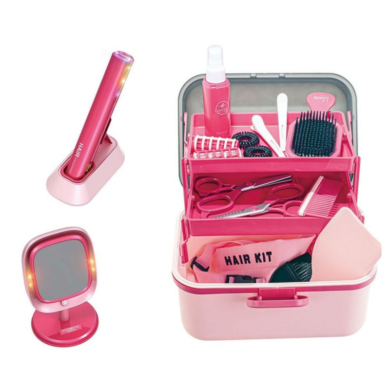 Dětské vlasové studio se žehličkou a zrcadlem