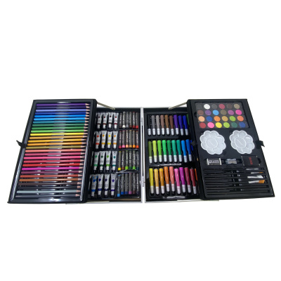 Hliníkový malířský kufřík – 145dílná výtvarná sada