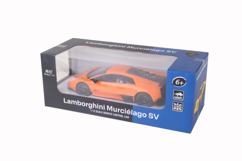 RC auto Lamborghini 1:14 oranžové/žluté