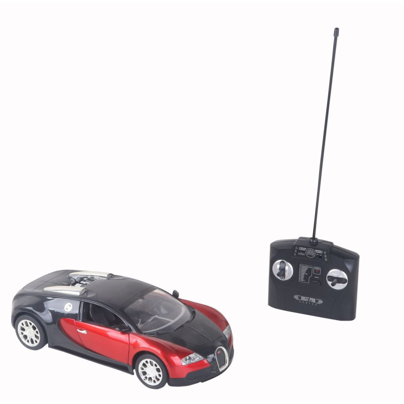 rc auto bugatti veyron 1:14 červené nebo modré