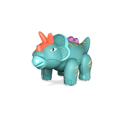 Magnetický skládací triceratops