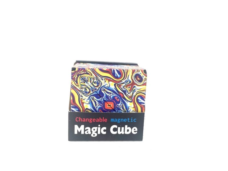 Magnetická 3D kostka – fidget hračka pro děti i dospělé