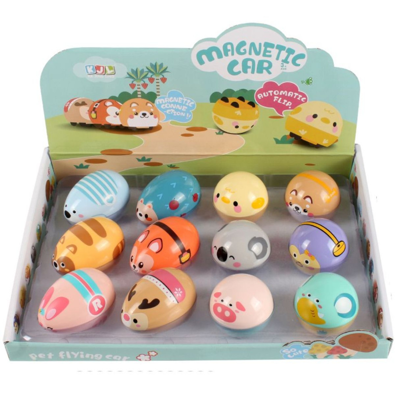 Zvířátko na kolečkách s natahovacím pohonem