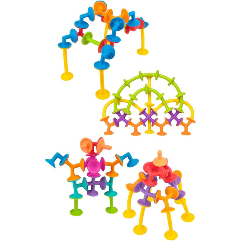 Alltoys Hrací set s přísavkami 100 ks