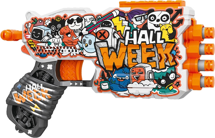 Alltoys Fast pioneer blaster manuální + 12 ks nábojů