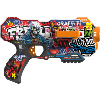 Alltoys Fast pioneer blaster manuální BH151 + 12 ks nábojů